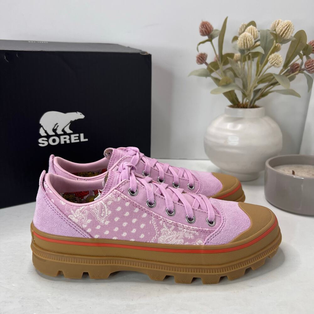 Sorel Pink and Tan Sneakers - Picture 3 of 10